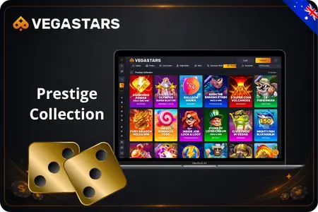 VegaStars Casino Prestige Collection groups premium